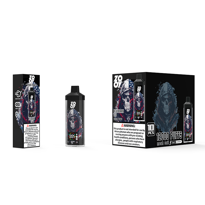 12000 затяжек Zooy Vape Несколько вкусов одноразовые электронные сигареты
