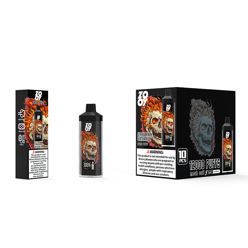 12000 затяжек Zooy Vape Несколько вкусов одноразовые электронные сигареты