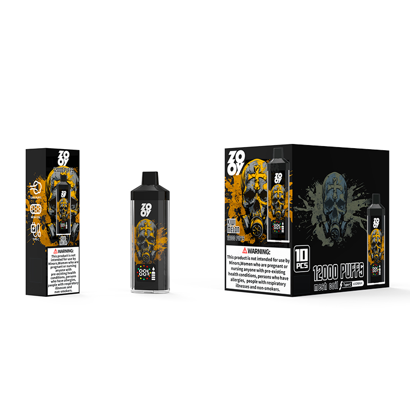 12000 затяжек Zooy Vape Несколько вкусов одноразовые электронные сигареты